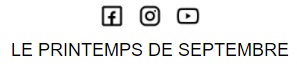 LE PRINTEMPS DE SEPTEMBRE