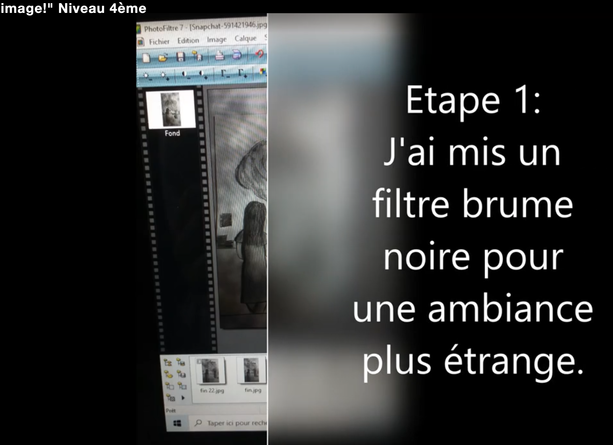 Les Coulisses de ton image ! Elève