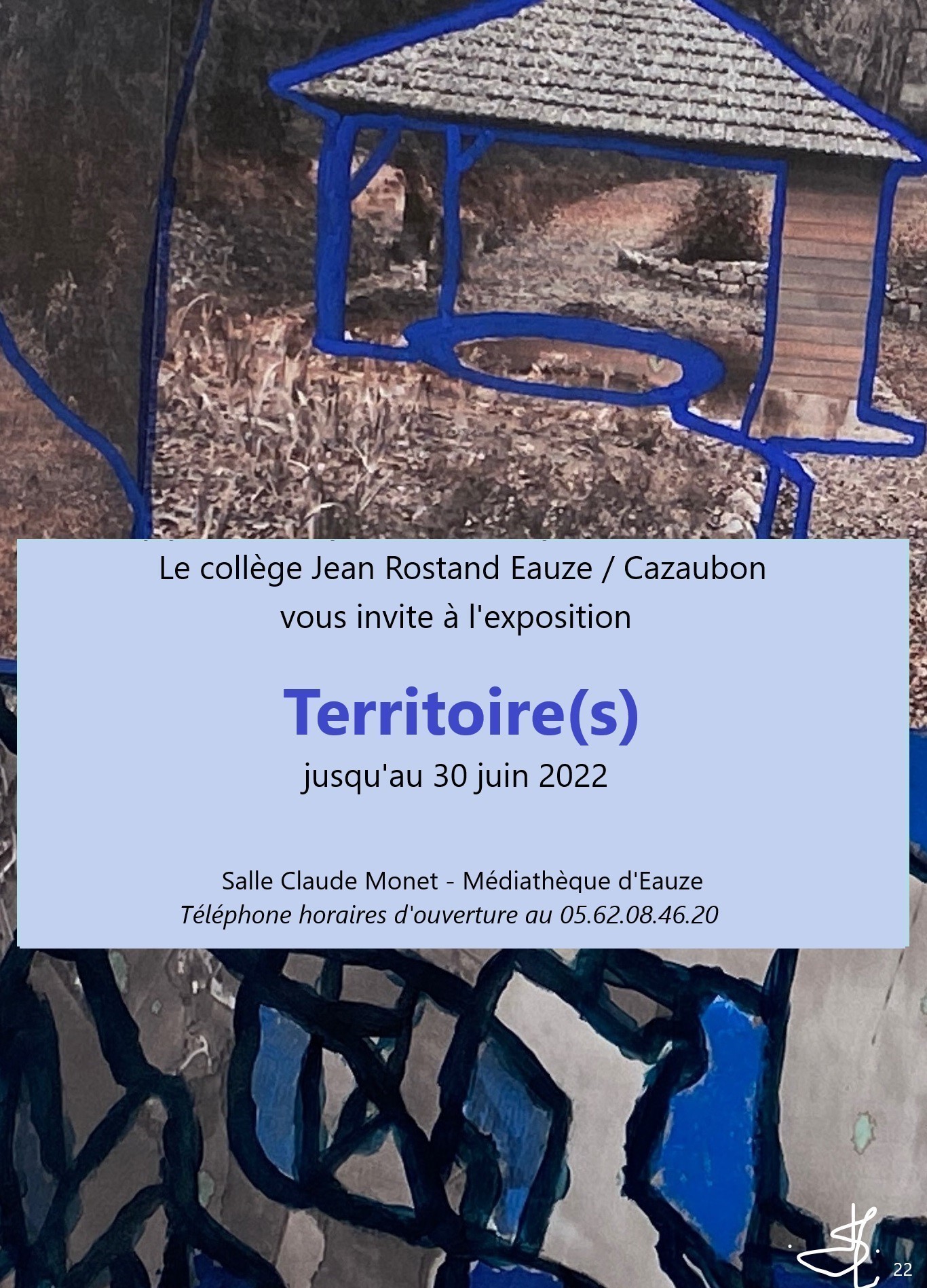 Territoire(s) une exposition de travaux d'élèves de 4ème Collège Jean Rostand