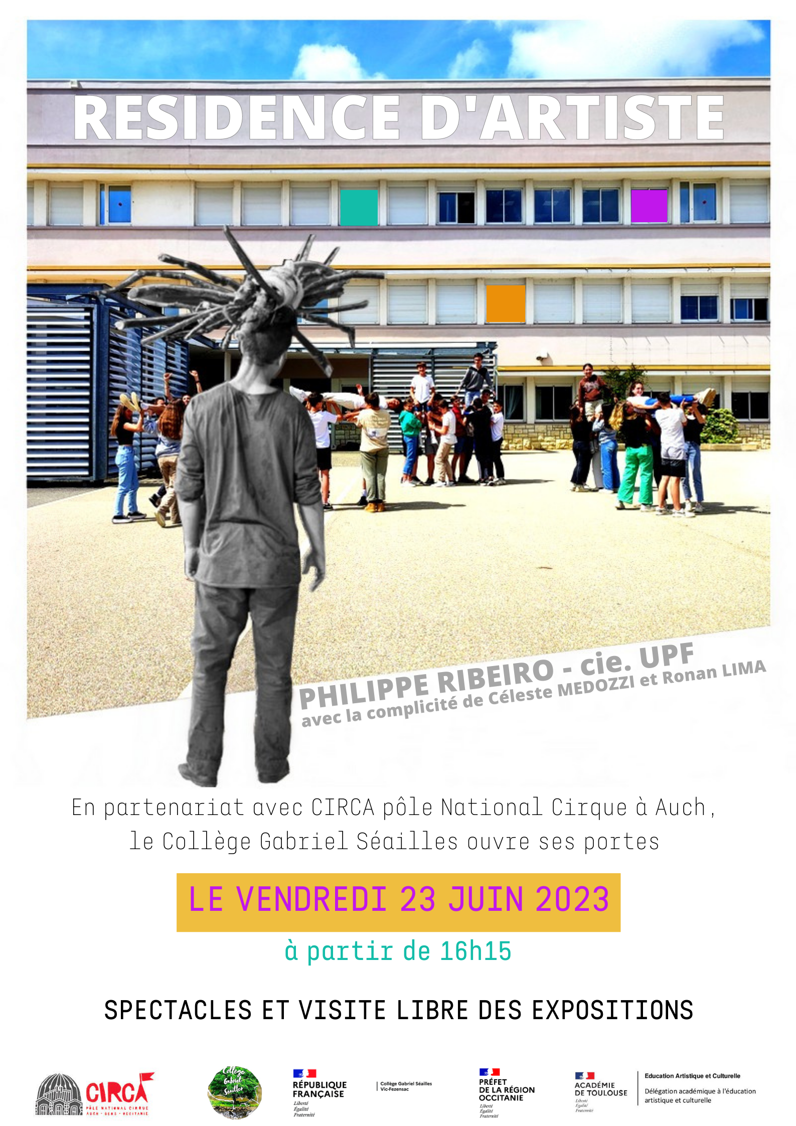 affiche residence 2023 semaine