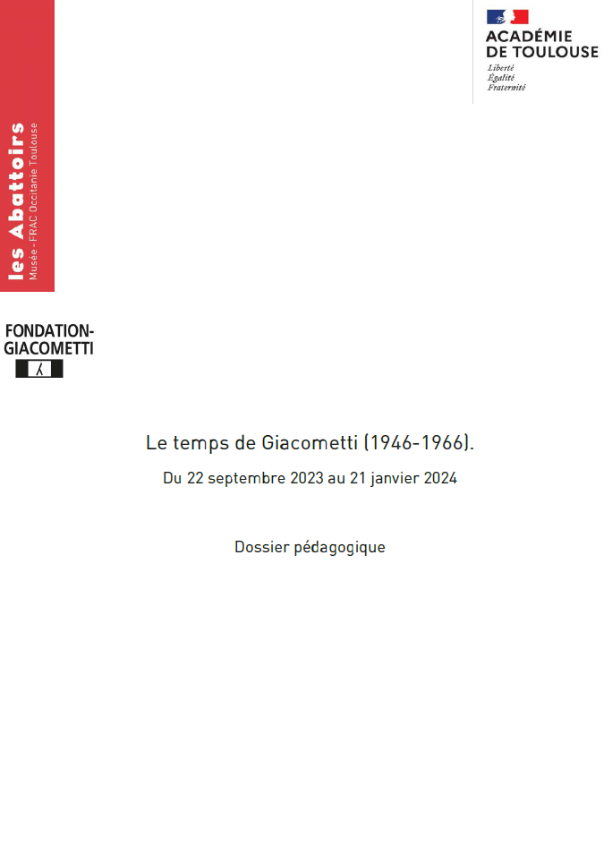 Exposition Le temps de Giacometti (1946-1966)
