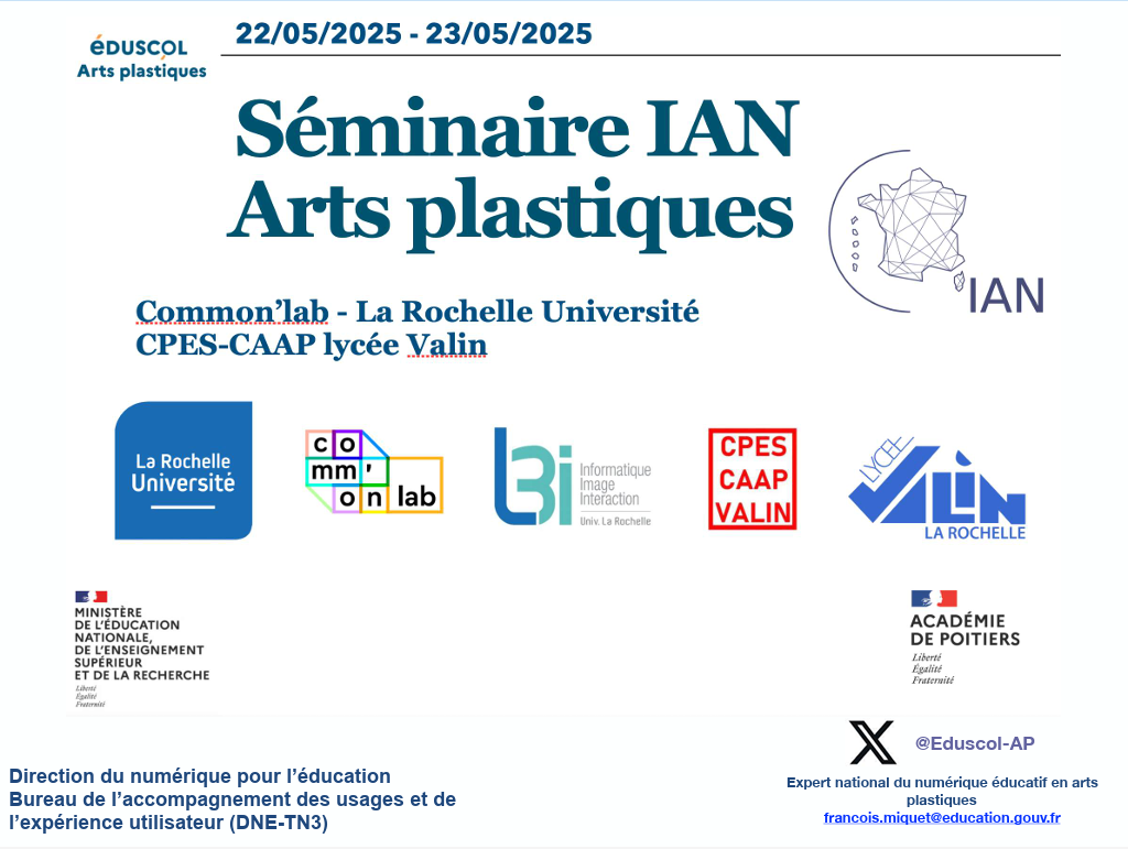 Séminaire IAN 25 La Rochelle