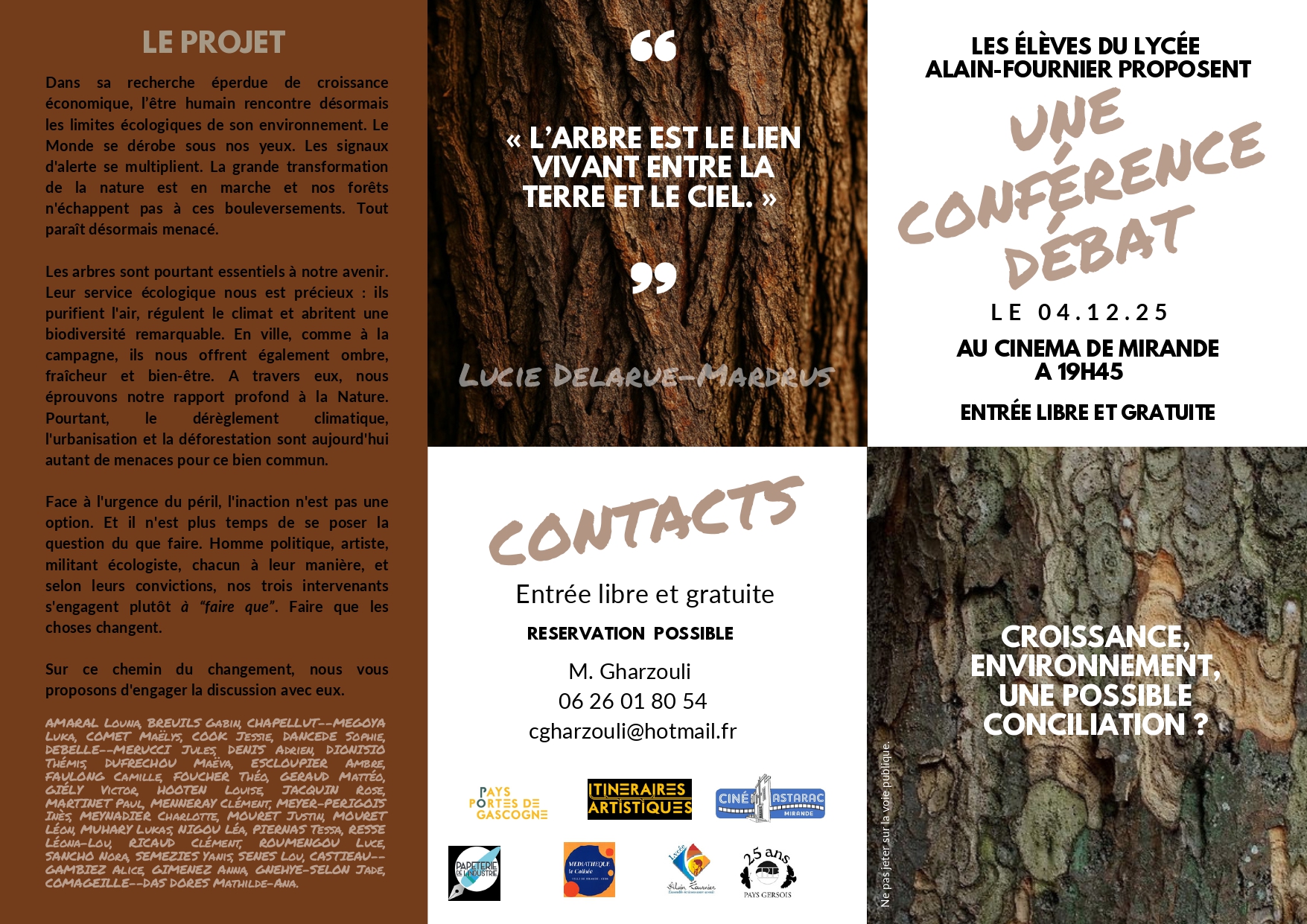 Affiche conference