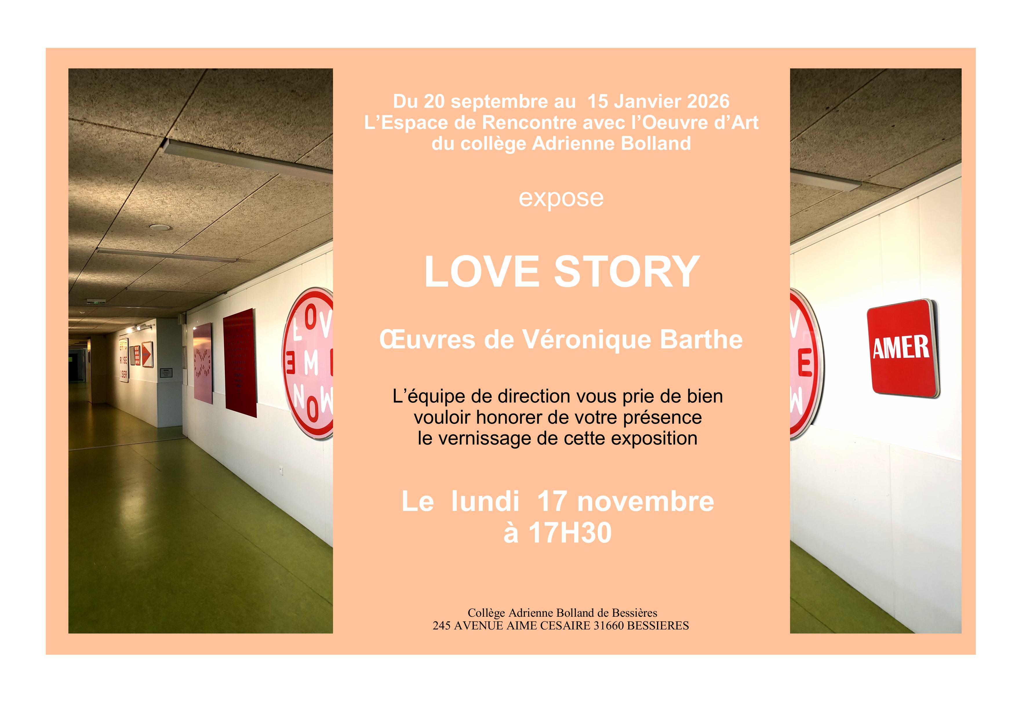 Invitation expo V├®ronique Barthe