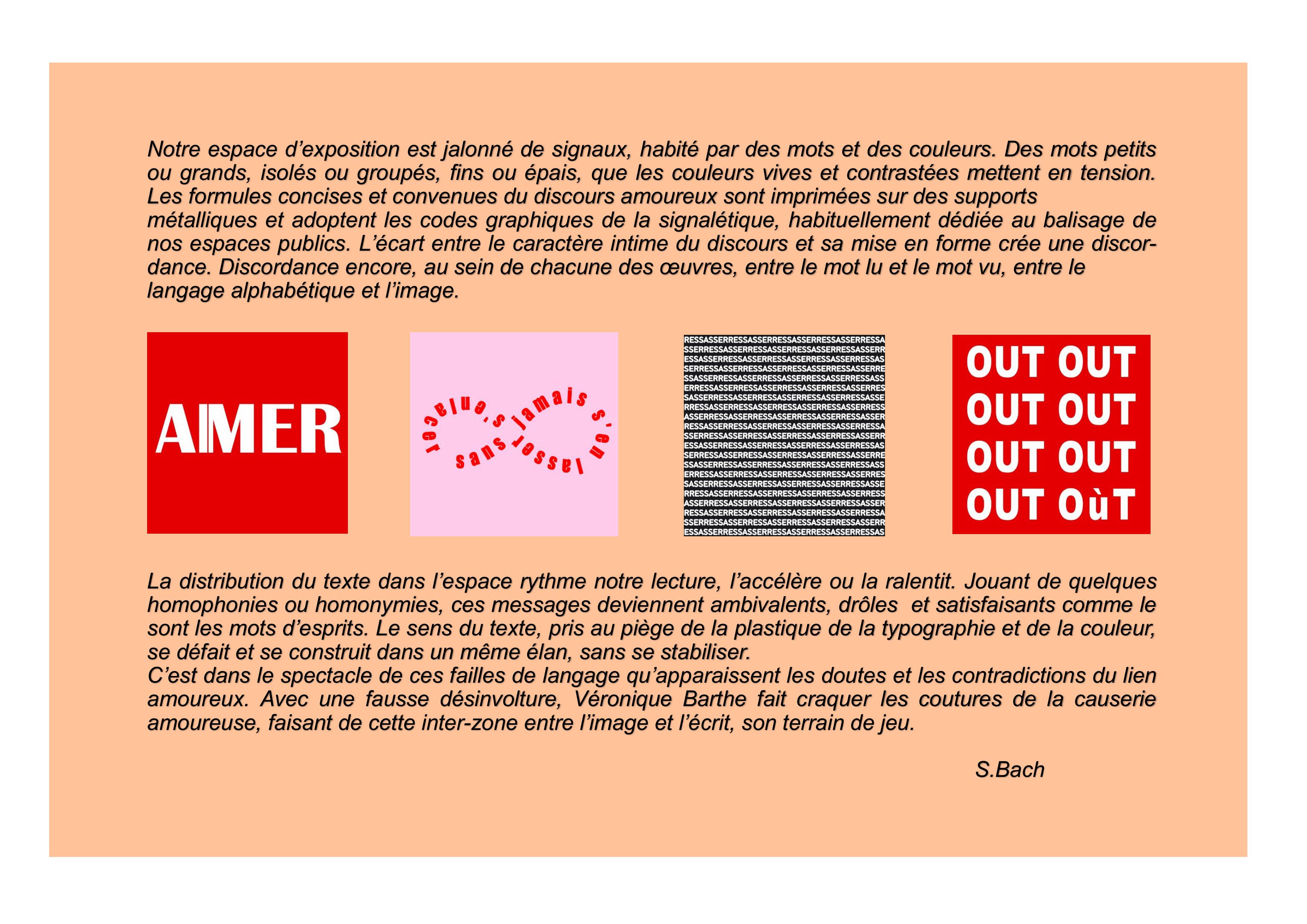 Invitation expo V├®ronique Barthe