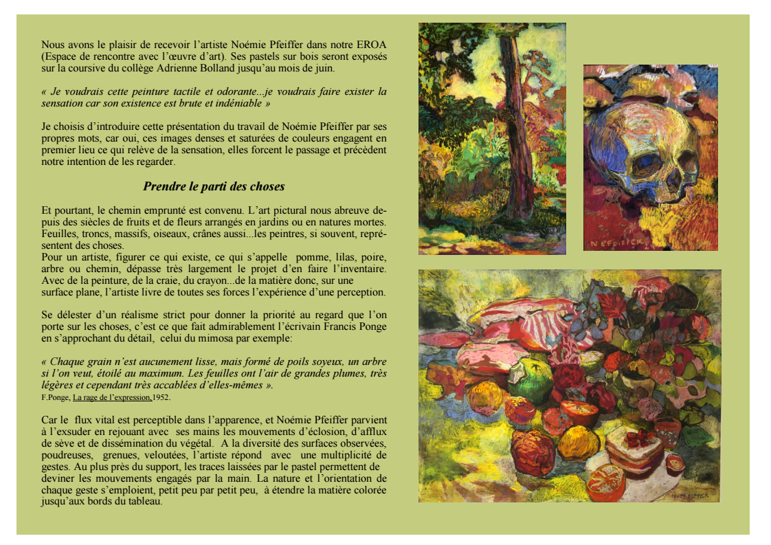 expo Noémie Pfeiffer