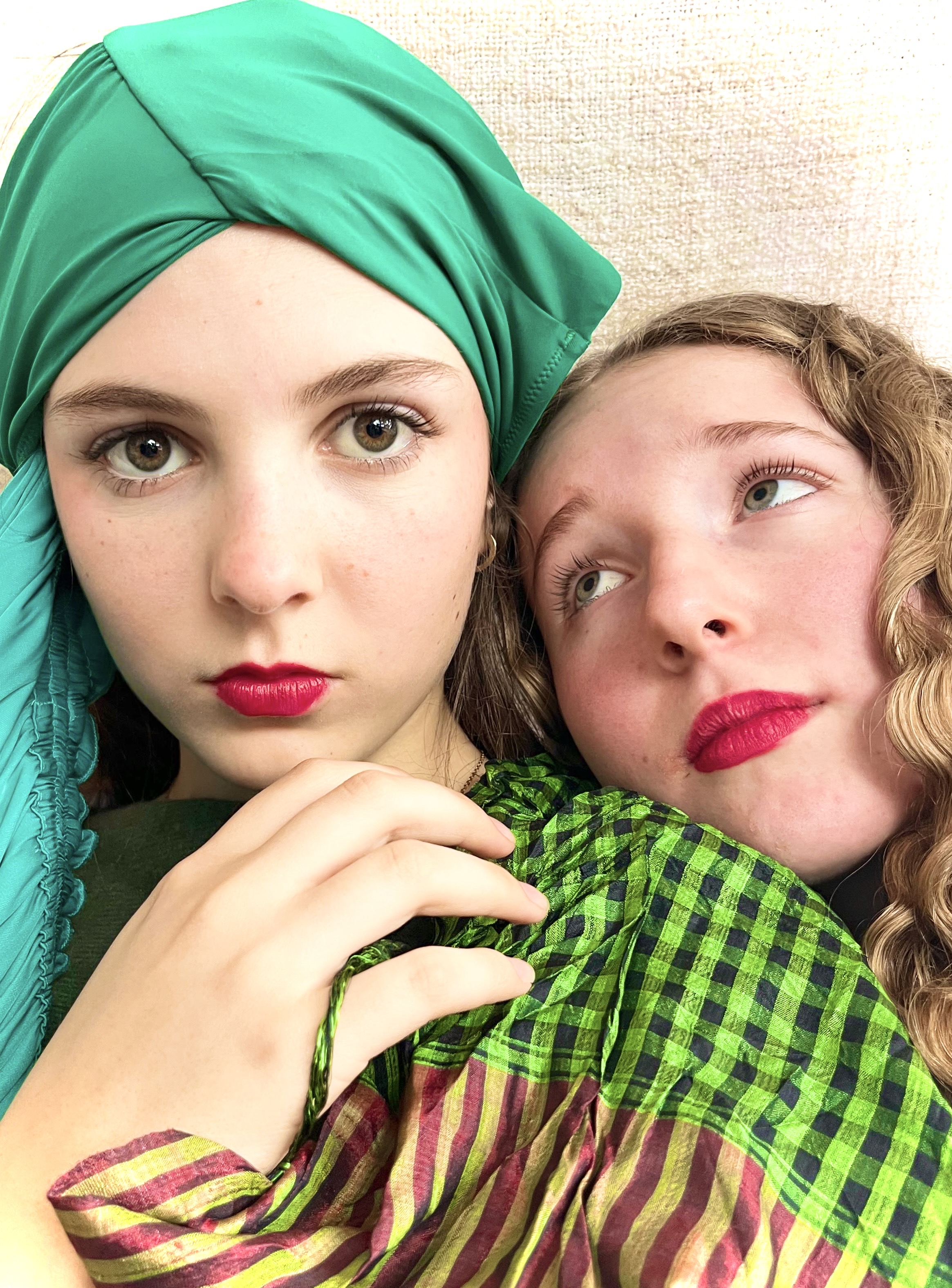 2n PREMI Foto RUANO. 1221. Tristan Rubio Merghoub. 11. Lycée. Anaëlle Camillo. The green torben. Tamara de Lempicka