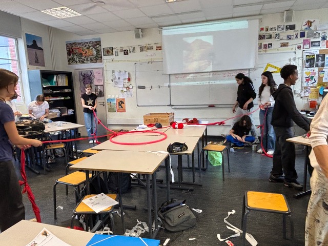 « Tisser les liens » : une résidence textile et citoyenne au collège Pierre de Fermat