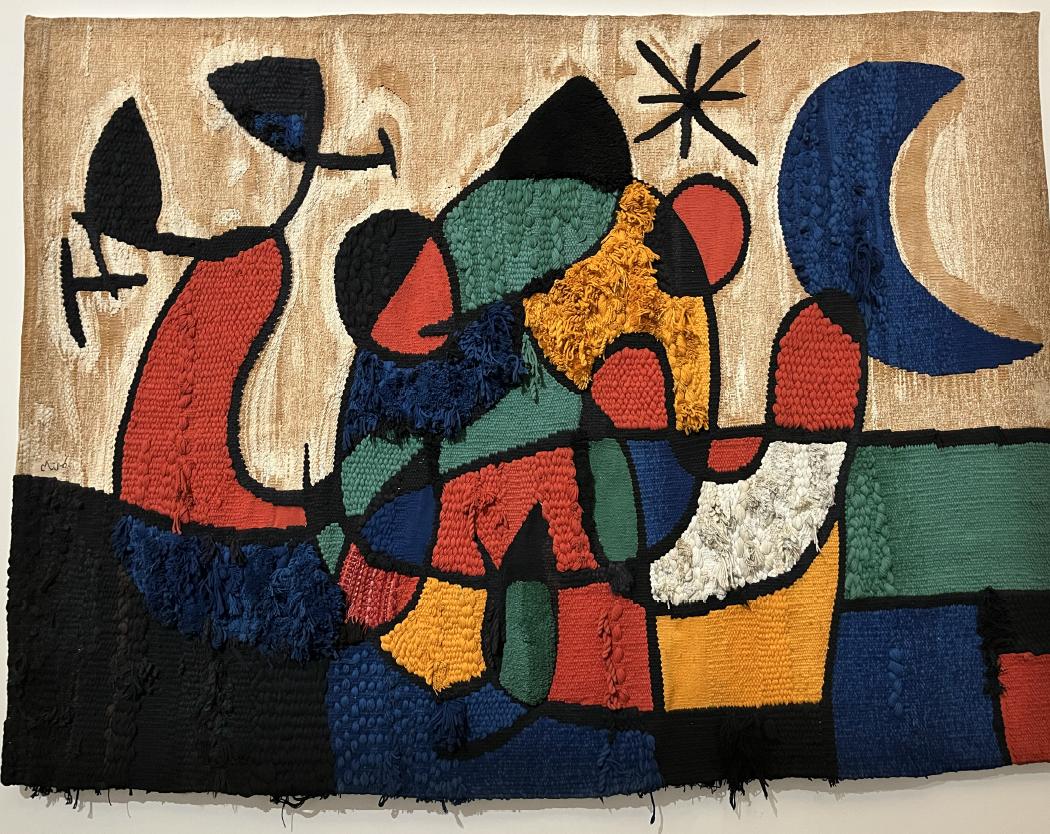 Joan Miró, Tapís de Tarragona, 1970, Tapisserie, 280 x 400, Museu d’Art Modern de la Diputacio de Tarragona, Tarragone.