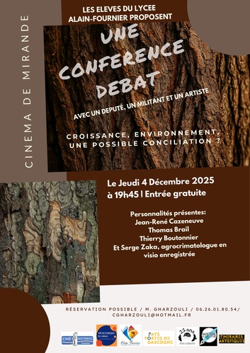 Affiche conference