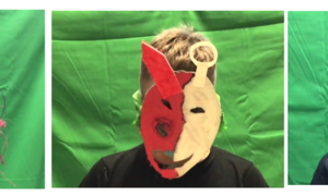 Des masques, Productions d'élèves