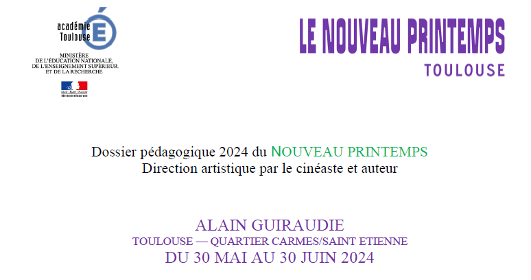 Dossier péda Nouveau Printemps 2024