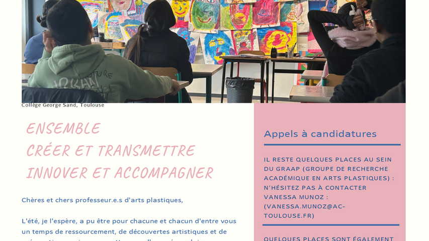 Lettre rentrée 2025