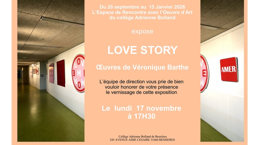 Invitation expo V├®ronique Barthe