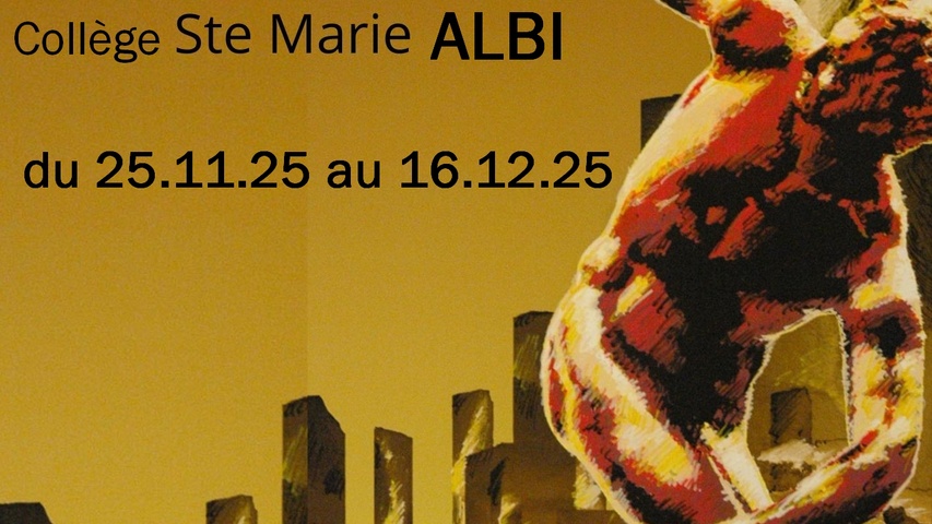 Affiche Expo Guy Wilga Lerat 2025