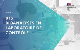 BTS Bioanalyses en laboratoire de contrôle - BIOALC