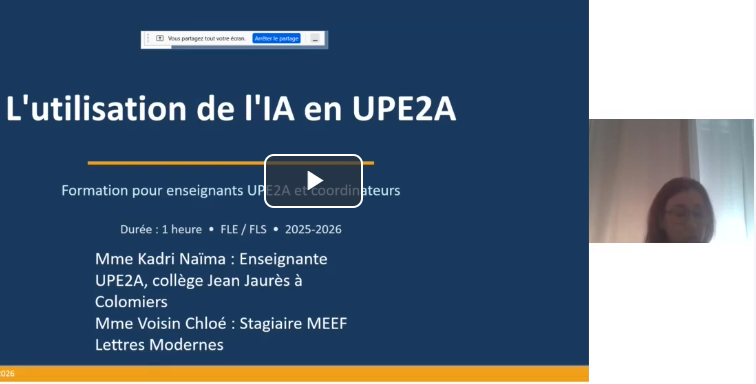 IA en UPE2A