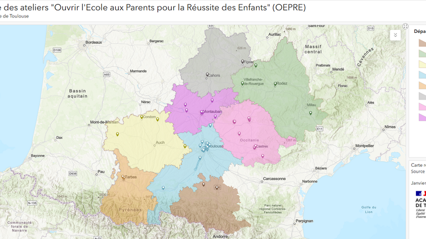 carte oepre