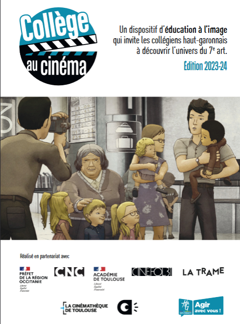 Collège au Cinéma 31 2023-2024-Livret-couverture