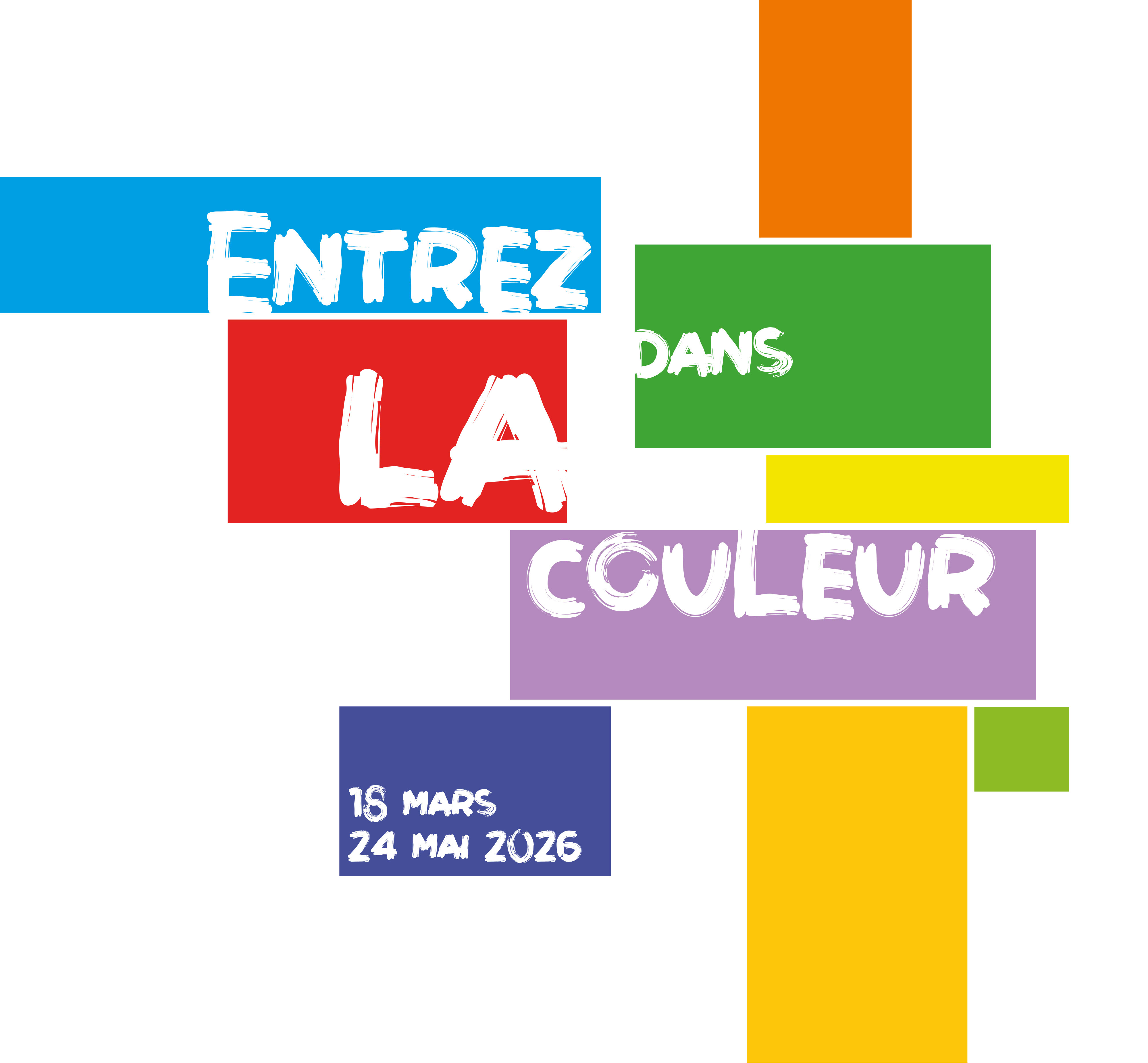 Affiche entrez dans la couleur