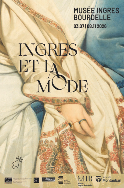 Affiche ingres et la mode