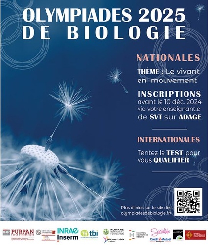 Affiche Olympiades de Biologie