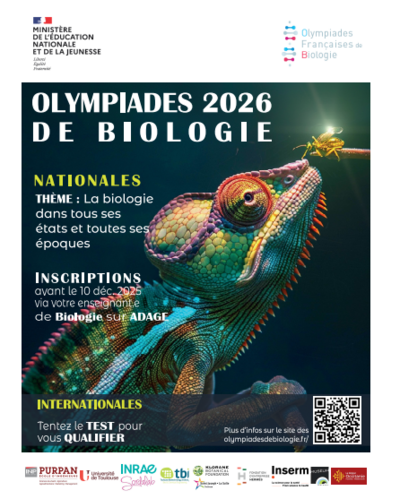 Affiche Olympiades de Biologie