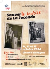 Affiche colloque Sauver le sourire de la Joconde