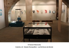 Musée champollion vue salle expo