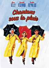 Affiche chantons sous la pluie