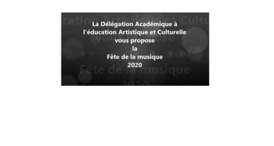 Fête de la musique 2020 - ac-toulouse