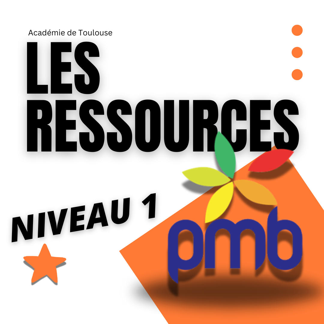 Logo &quot;Les ressources PMB niveau 1&quot;