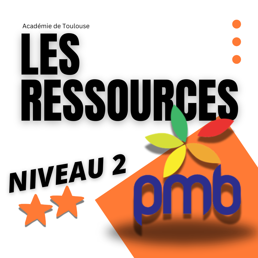 Logo &quot;Les ressources PMB niveau 2&quot;