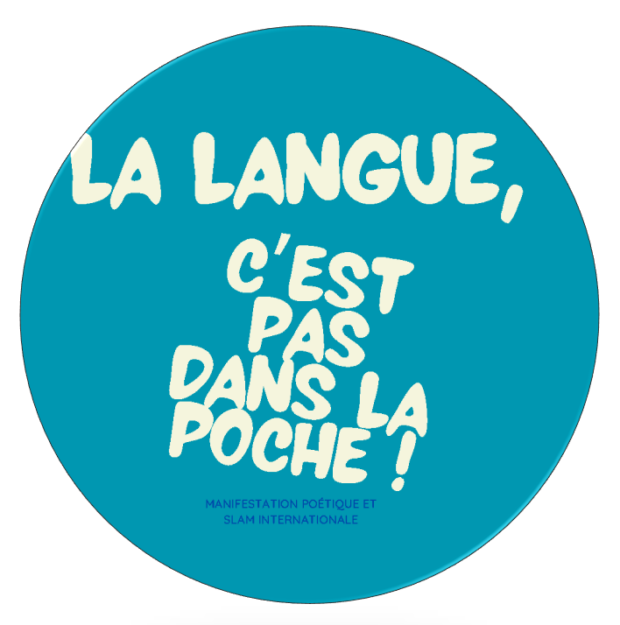 Logo de l'opération &quot;La langue, c'est pas dans la poche !&quot;