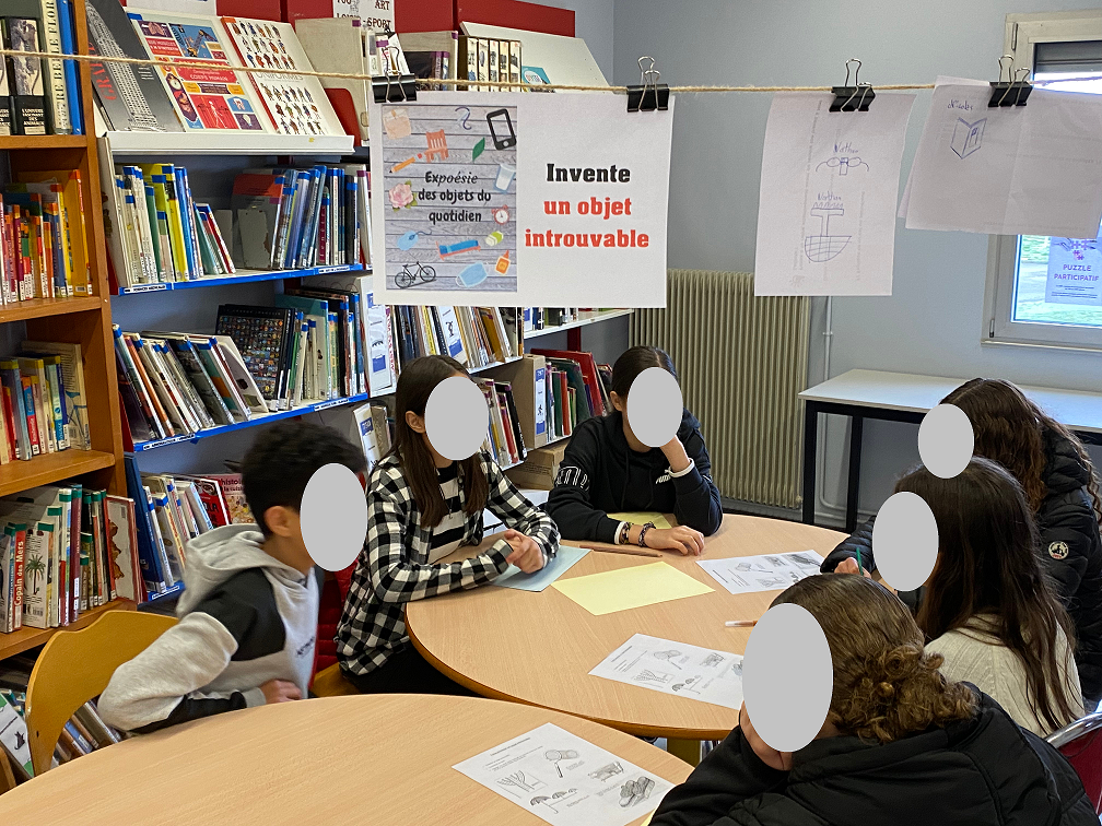 Un atelier de l'expoésie