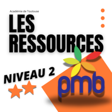 Logo "Les ressources PMB niveau 2"