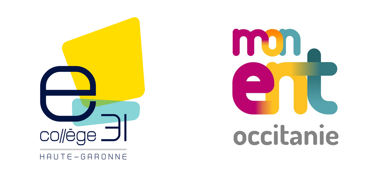Logos ENT eCollège31 et Mon ENT Occitanie