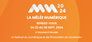 Affiche La mêlée numérique - Edition 2024