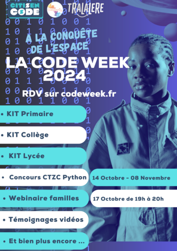 Plaquette code week 2024