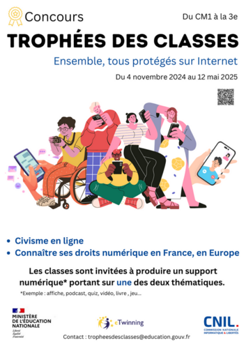 Affiche Trophées des classes 24-25