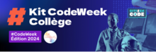 Affiche code week collège