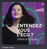Visuel du podcast France culture Entendez-vous l'éco