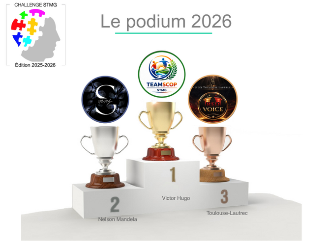 Challenge STMG - Podium 2026