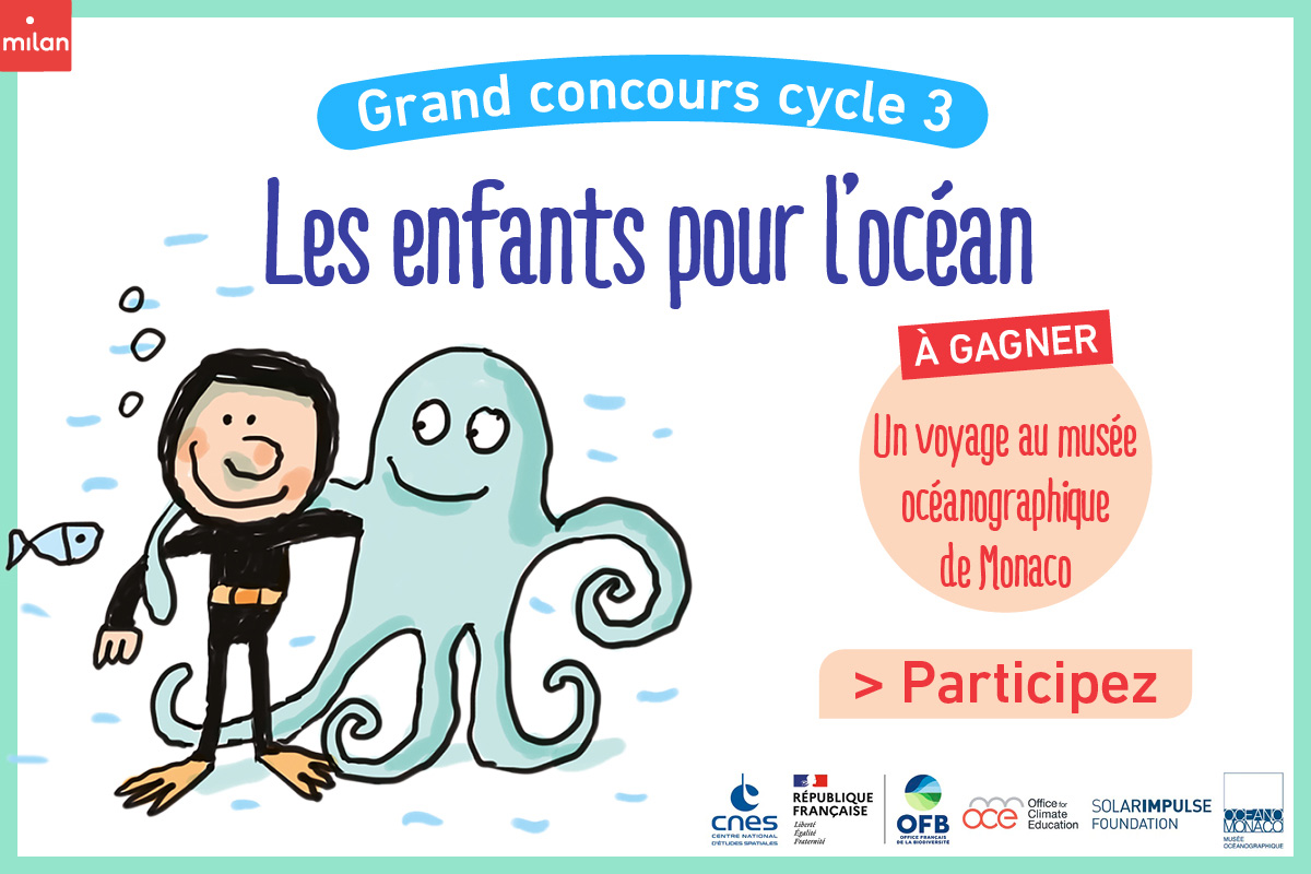 Affiche opération les enfants pour l'océan