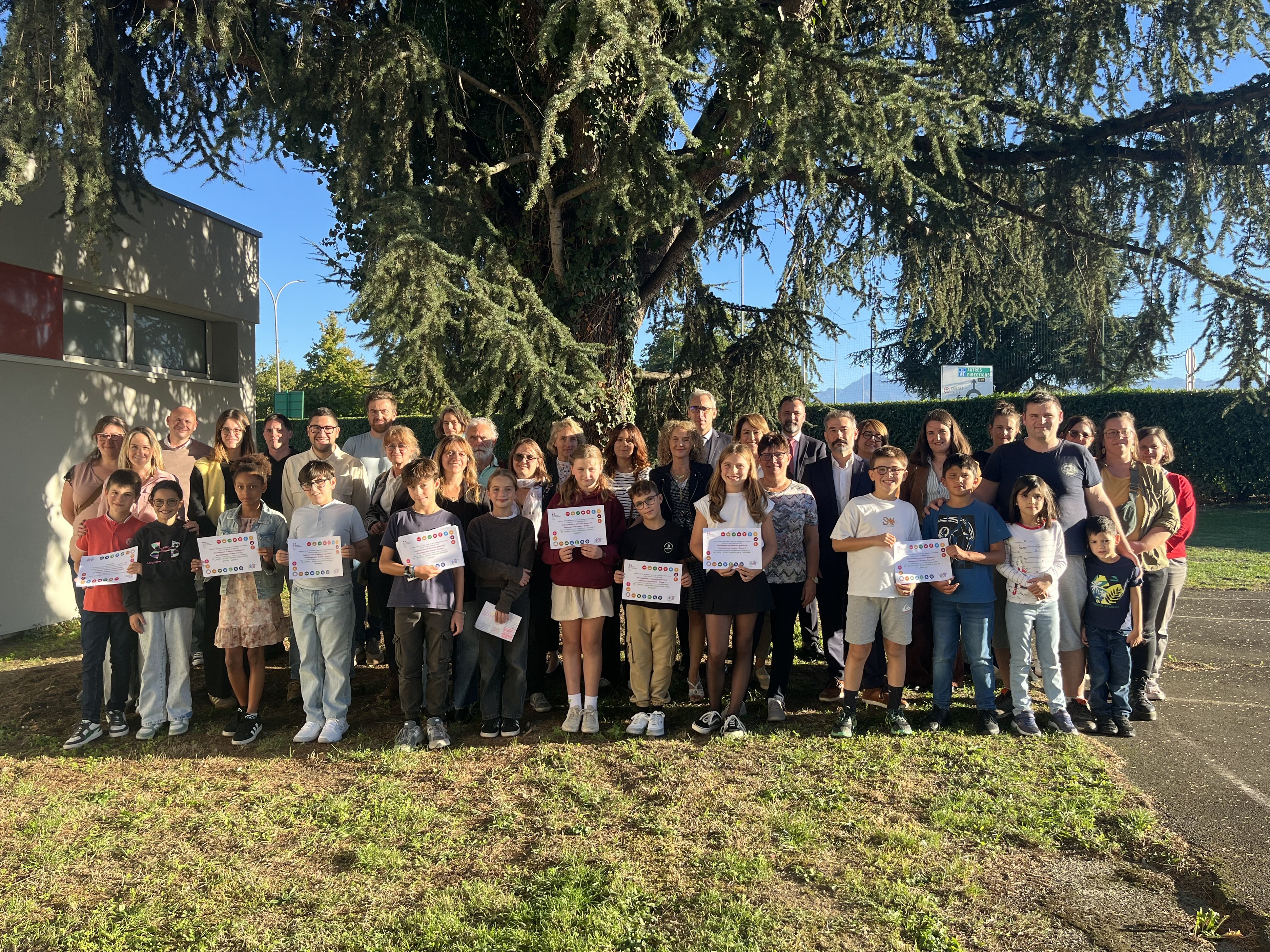 photo de la cérémonie E3D du 65