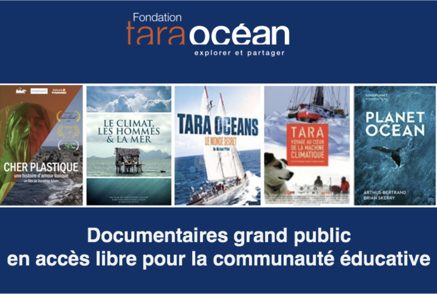 Tara Ocean Documentaires 2026