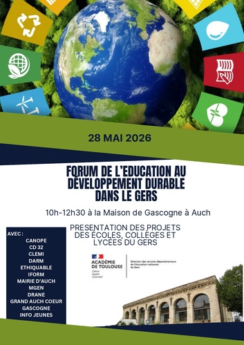 Flyer du forum EDD dans le Gers