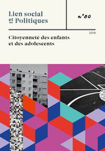 couverture revue lien social et politique