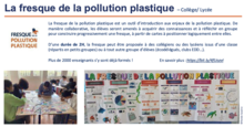 illustration fresque pollution plastique - tara
