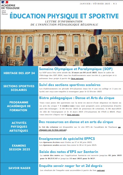 EPS - lettre info n°2 Janvier Février 2025